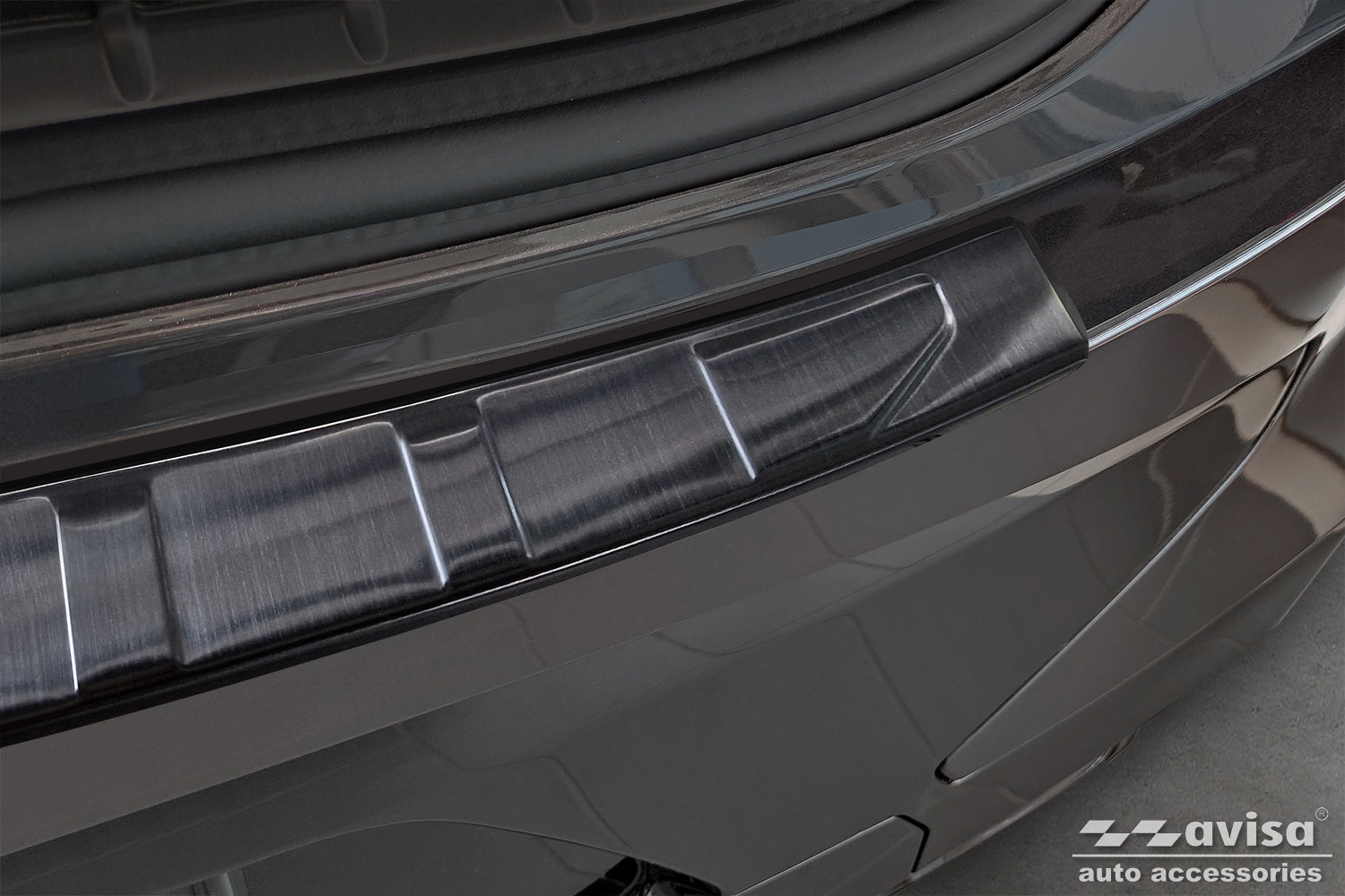 protector de parachoques trasero BMW X4 (G02/F98) negro