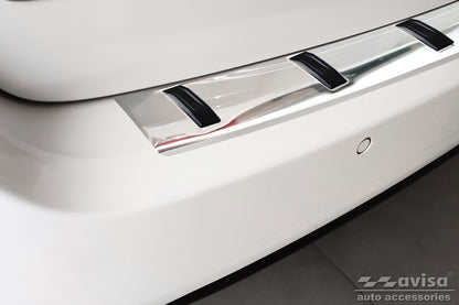 protector de parachoques trasero PEUGEOT 308 SW combi plata