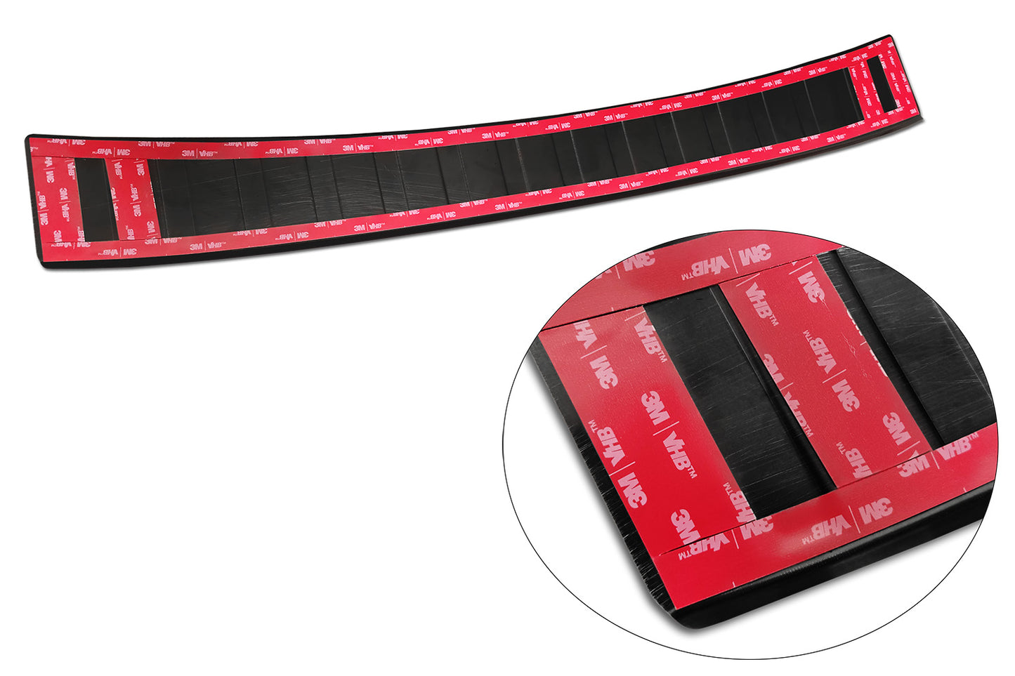 protector de parachoques trasero MITSUBISHI SPACE STAR negro