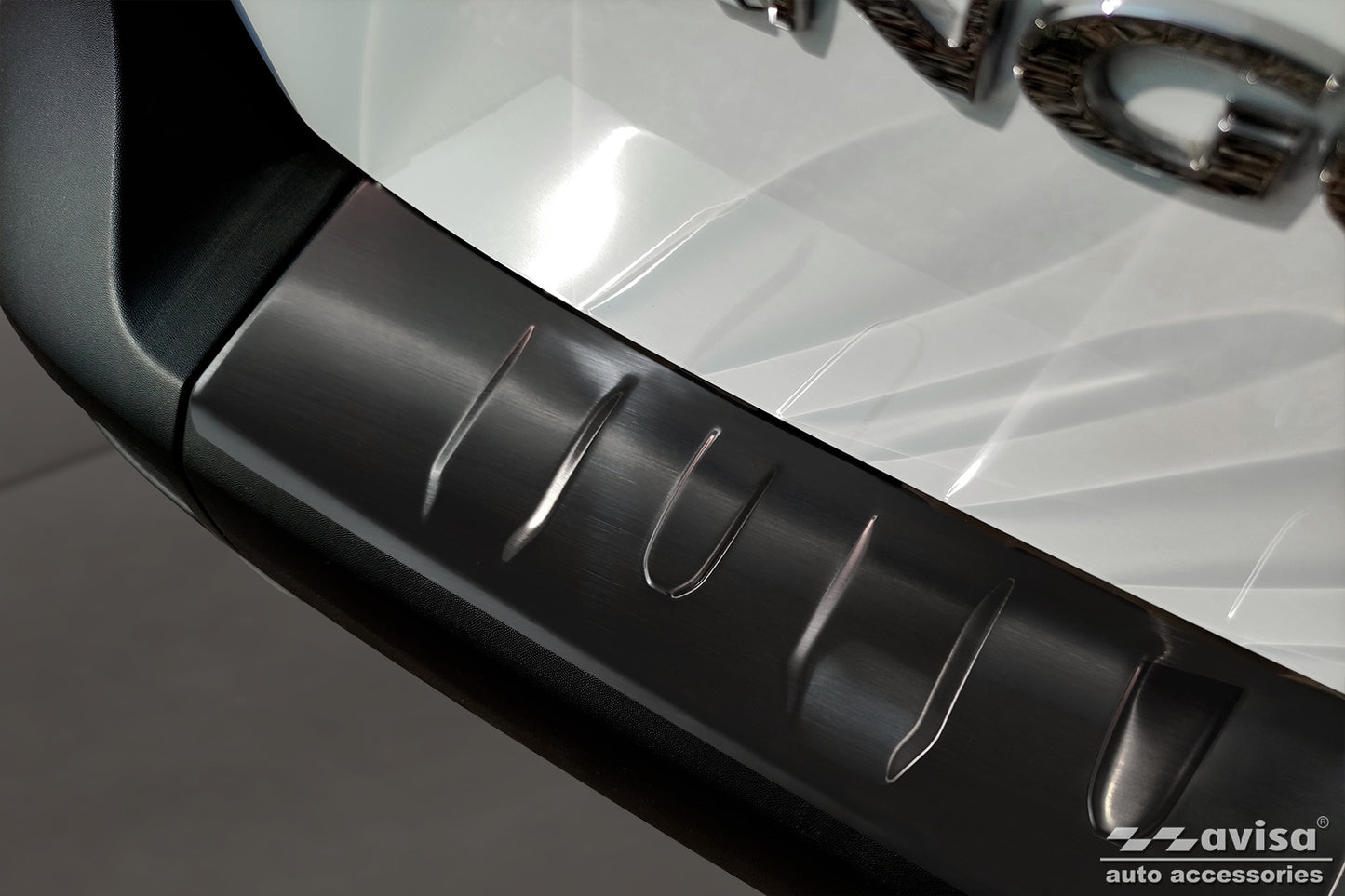 protector de parachoques trasero RENAULT KANGOO furgon negro