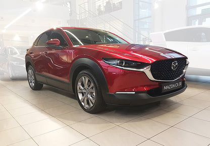 protector de parachoques trasero MAZDA CX-30 negro 2019+