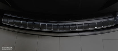 protector de parachoques trasero OPEL ZAFIRA C Tourer negro