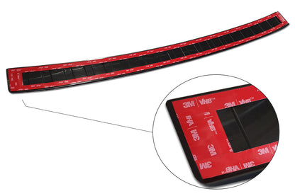 protector de parachoques trasero VW PASSAT B8 negro
