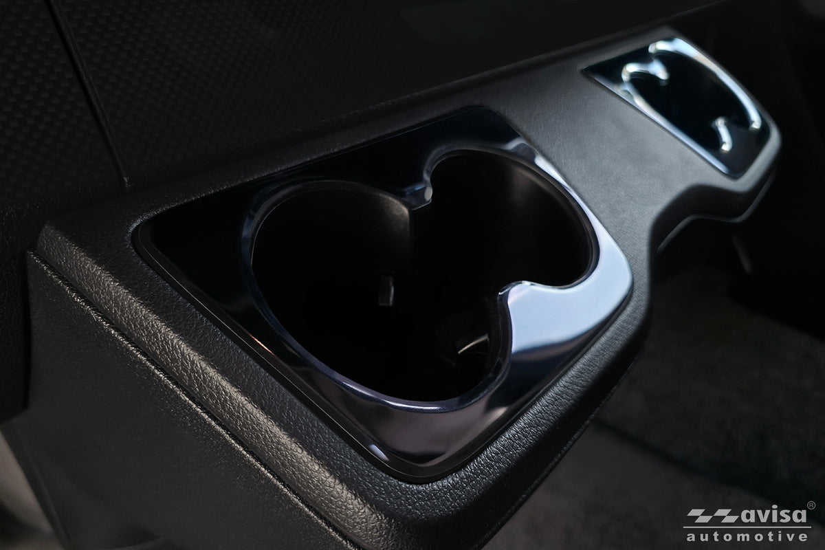 embellecedor del portavasos MERCEDES SPRINTER negro espejo