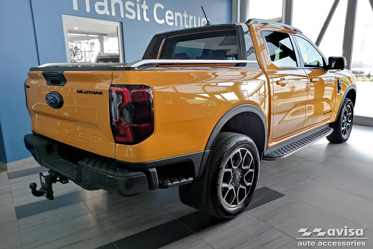 Protector umbral de puertas en relieve VW AMAROK negro