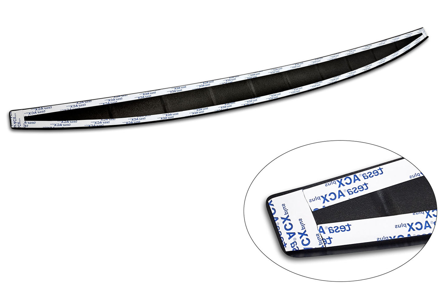 protector de parachoques trasero VOLVO EX 30 2023+ negro mate