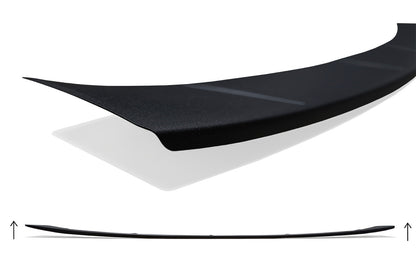 protector de parachoques trasero BMW 5 Touring negro mate
