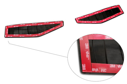 protector de parachoques trasero VW T6 Caravelle negro