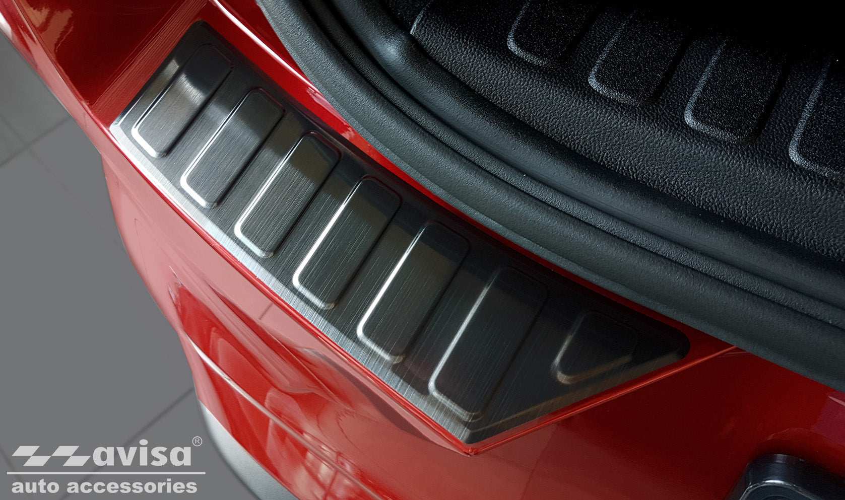 protector de parachoques trasero FORD PUMA crossover negro 2019+