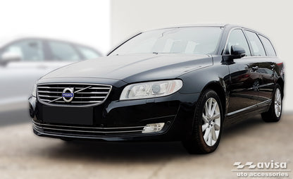 protector de parachoques trasero VOLVO V60 combi negro 2018+