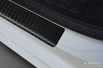 Protector umbral de puertas en relieve patrón grano TOYOTA PROACE VERSO negro mate 2016+