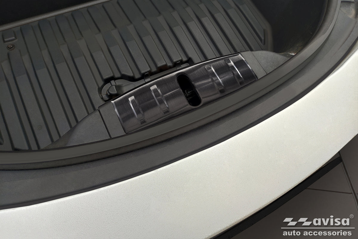 placa protectora del delanteroTESLA MODEL 3 negro