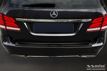 protector de parachoques trasero MERCEDES CLASE E W212 negro