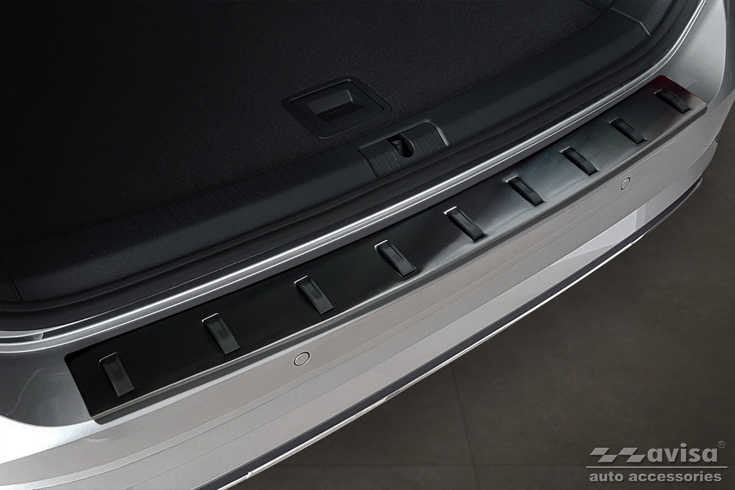 protector de parachoques trasero VW GOLF Variant negro 2020