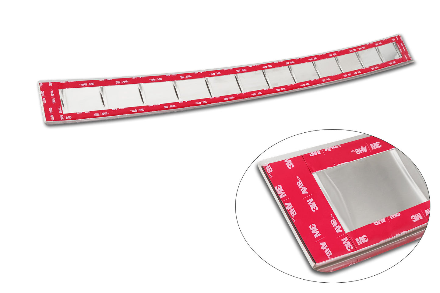 protector de parachoques trasero MERCEDES CLASE E W214 plata