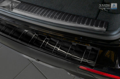 protector de parachoques trasero MERCEDES CLASE E W213 negro 2016+