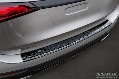 protector de parachoques trasero MERCEDES GLC (X254) negro espejo