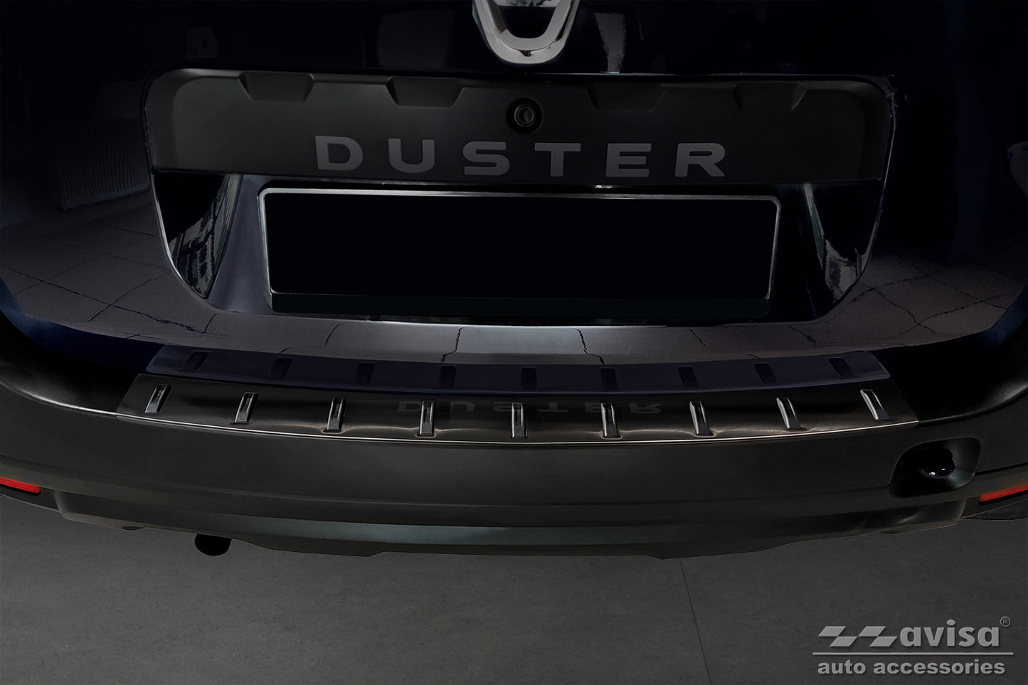 protector de parachoques trasero NEW DACIA DUSTER negro