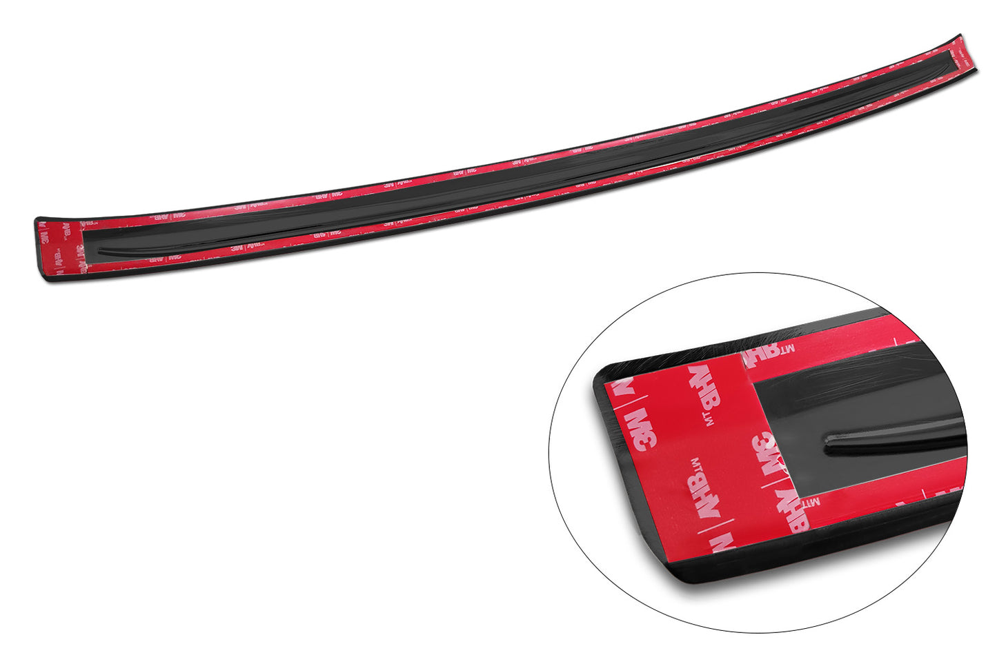 protector de parachoques trasero Toyota COROLLA GR negro 2019+