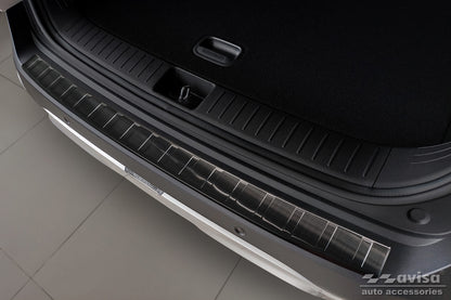 protector de parachoques trasero KIA SPORTAGE negro 2021-25