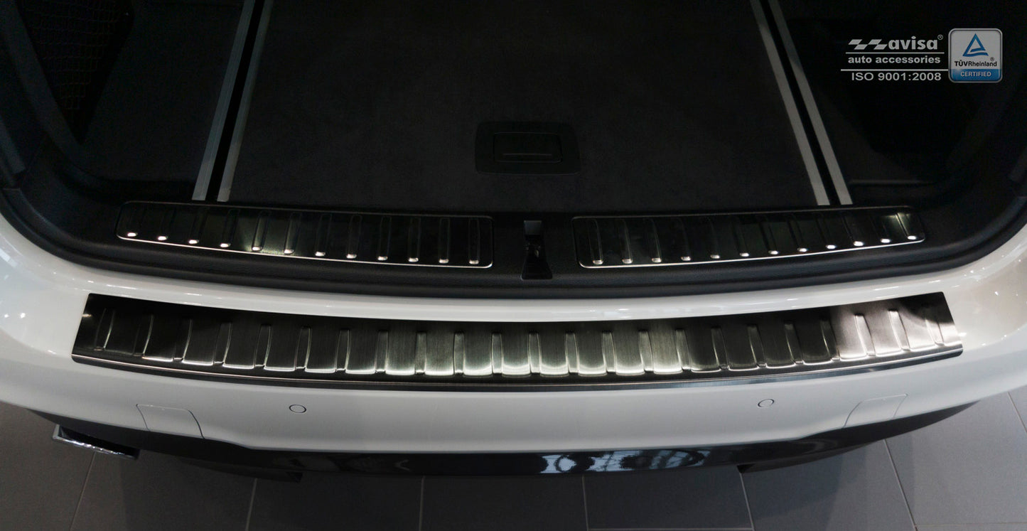 protector de parachoques trasero BMW X3 F25 negro