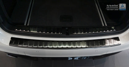 protector de parachoques trasero BMW X3 F25 negro