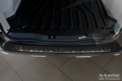 protector de parachoques trasero NISSAN TOWNSTAR negro
