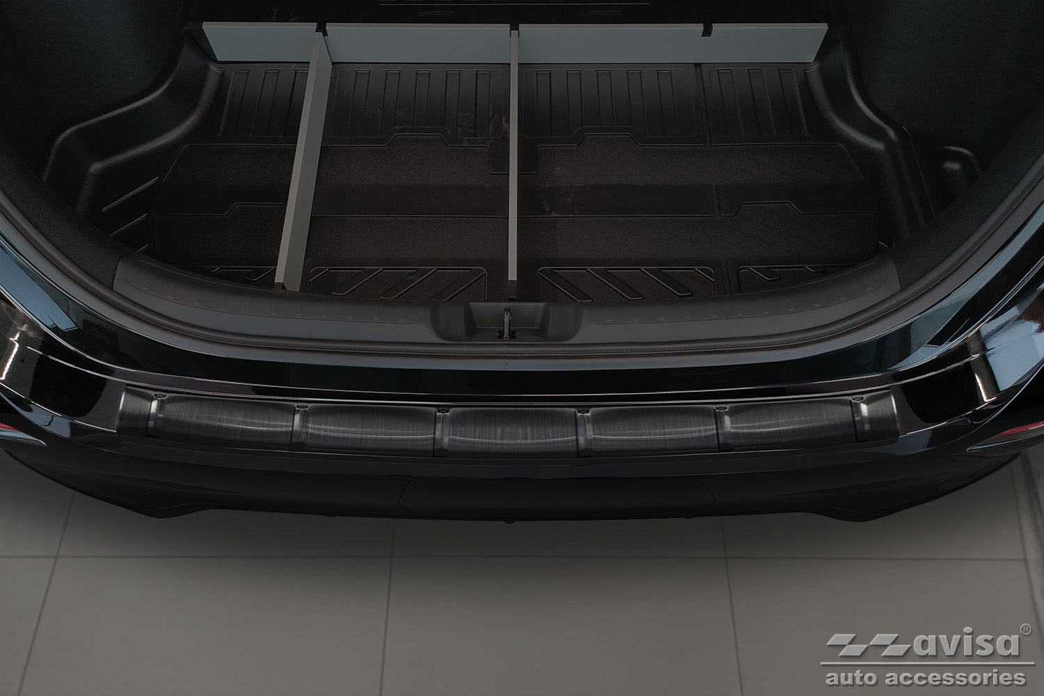 protector de parachoques trasero HONDA CIVIC hatchback negro