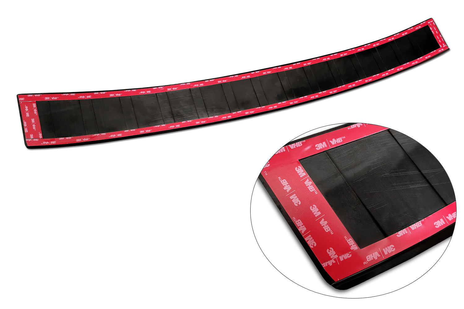 protector de parachoques trasero OPEL ASTRA (L) negro