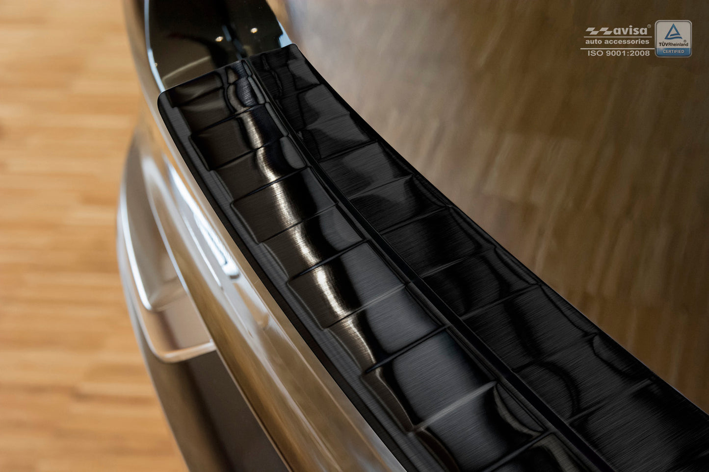 protector de parachoques trasero VOLVO XC90 negro