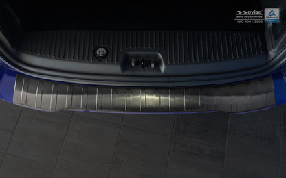 protector de parachoques trasero FORD TRANSIT COURER negro 2014-2022