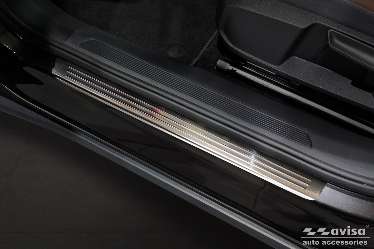 Protector umbral de puertas VW ID.4 suv plata satinado