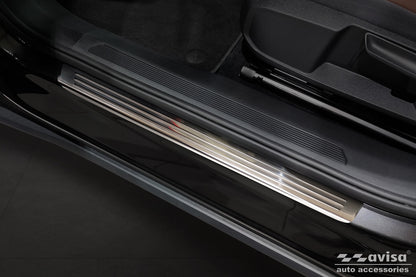 Protector umbral de puertas VW ID.4 suv plata satinado