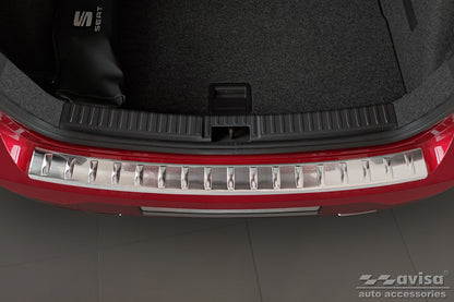 protector de parachoques trasero SEAT IBIZA plata