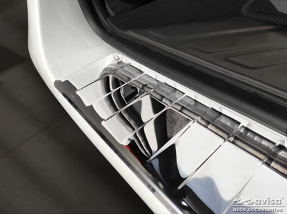 protector de parachoques trasero MERCEDES CLASE V W447 plata espejo