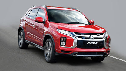 protector de parachoques trasero MITSUBISHI ASX crossover negro 2022