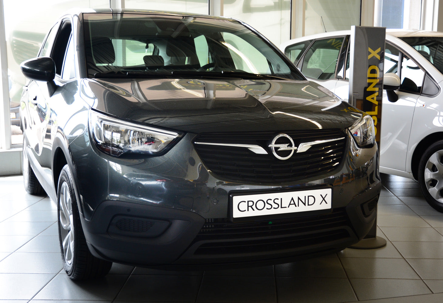 protector de parachoques trasero OPEL CROSSLAND X negro