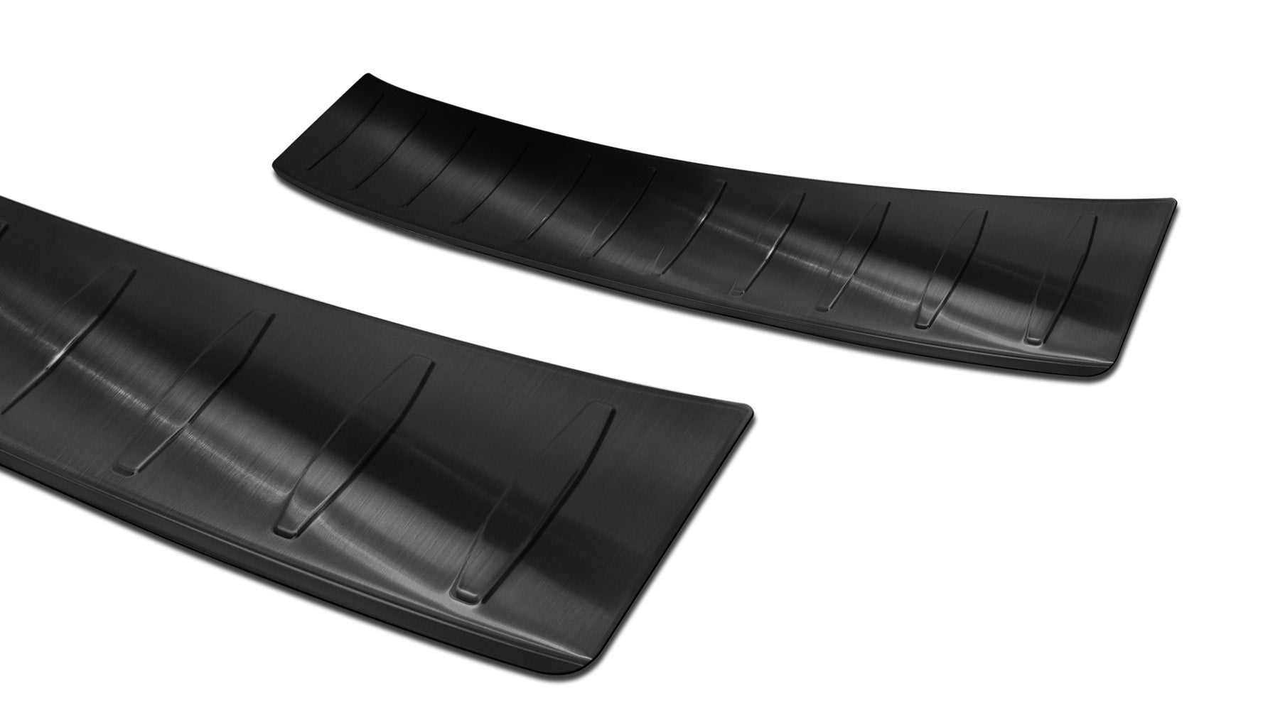 protector de parachoques trasero OPEL CORSA F negro acero