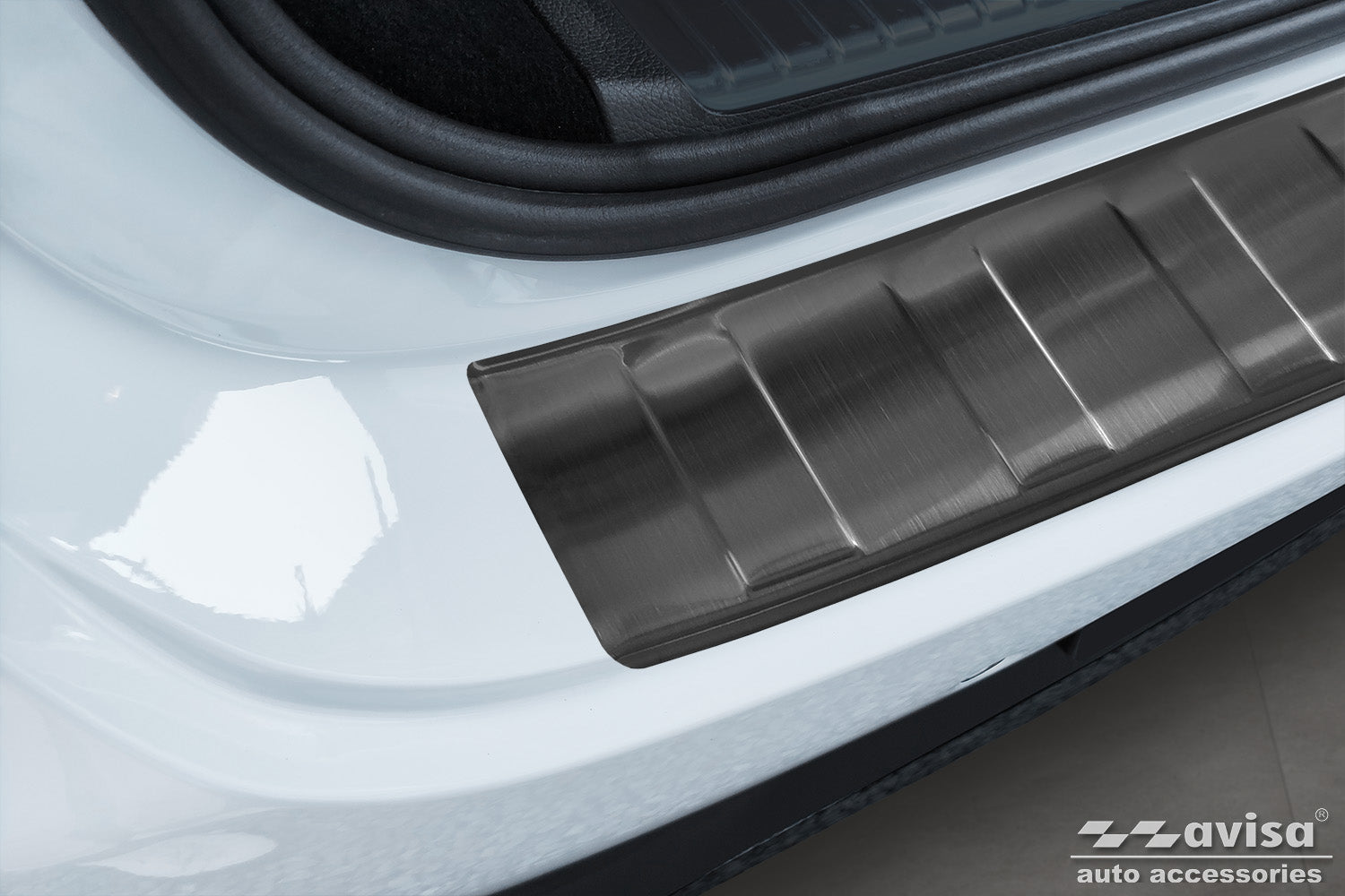 protector de parachoques trasero MERCEDES EQE suv (X294) negro