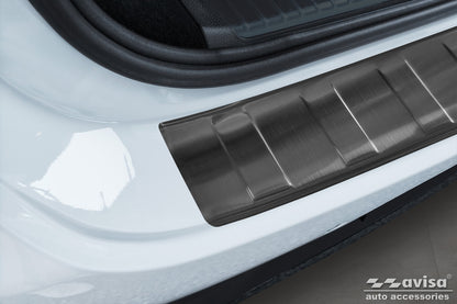 protector de parachoques trasero MERCEDES EQE suv (X294) negro