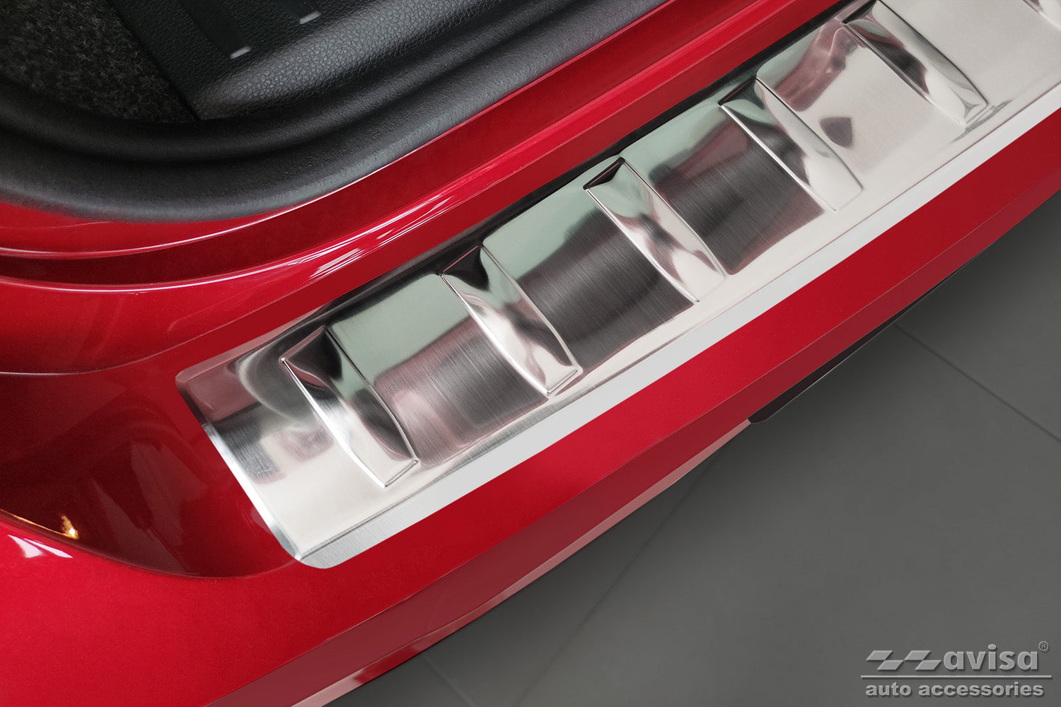 protector de parachoques trasero SEAT IBIZA plata