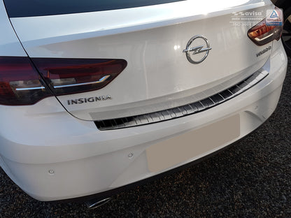 protector de parachoques trasero OPEL INSIGNIA B negro