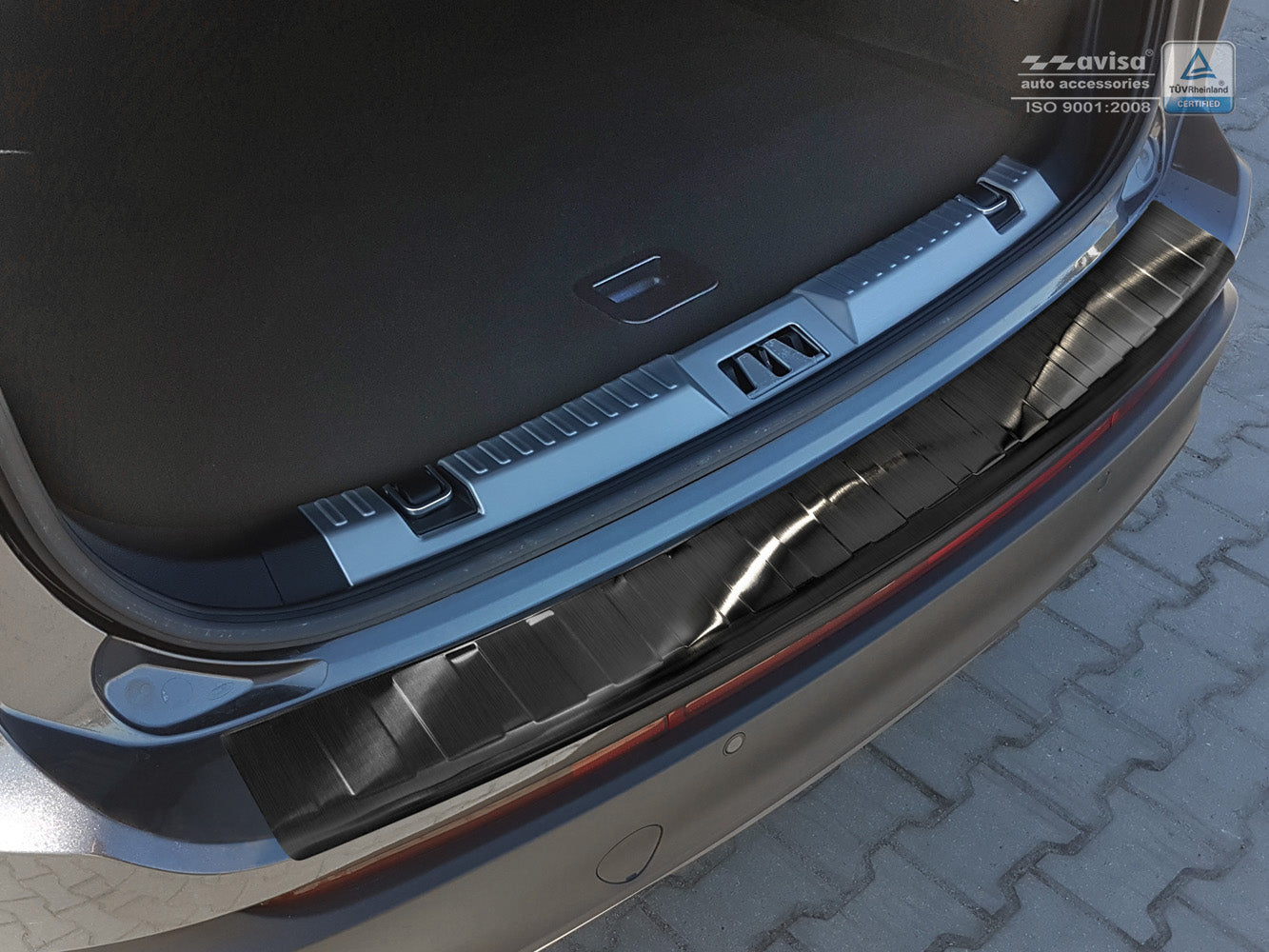 protector de parachoques trasero FORD EDGE negro 2014-2018