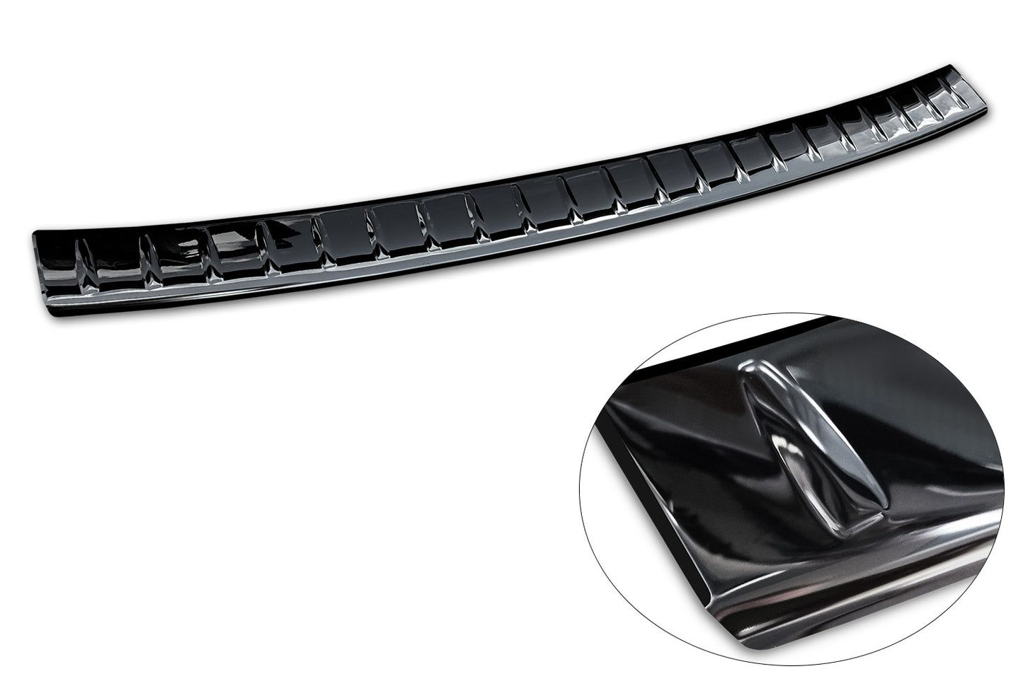 protector de parachoques trasero MERCEDES GLC (X254) negro espejo