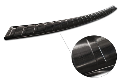 protector de parachoques trasero BMW iX3 (G08) negro