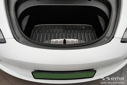 placa protectora del delanteroTESLA MODEL 3 plata