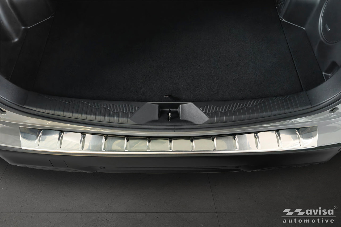 protector de parachoques trasero SUBARU FORESTER plata satinado