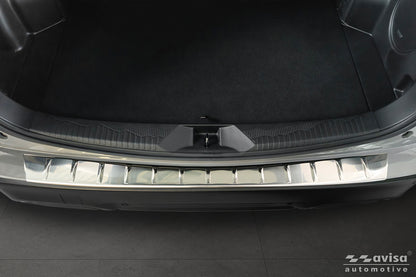 protector de parachoques trasero SUBARU FORESTER plata satinado