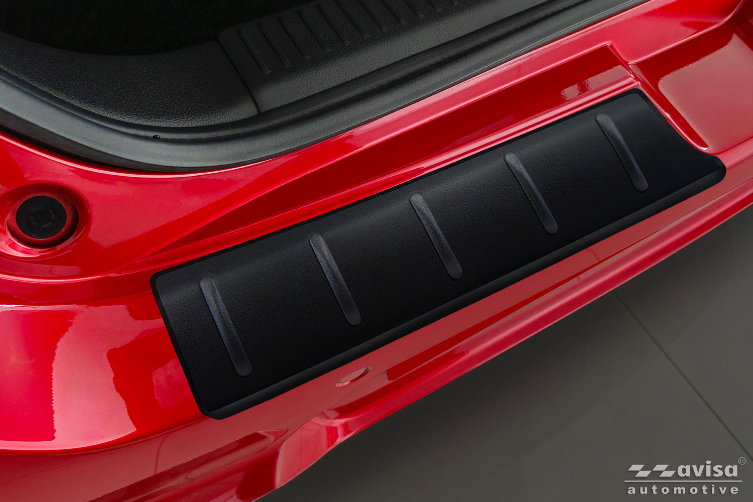 protector de parachoques trasero SUZUKI SWIFT hatchback negro mate