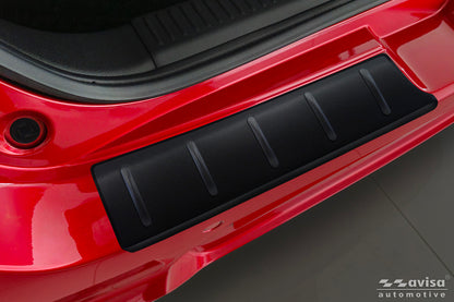 protector de parachoques trasero SUZUKI SWIFT hatchback negro mate